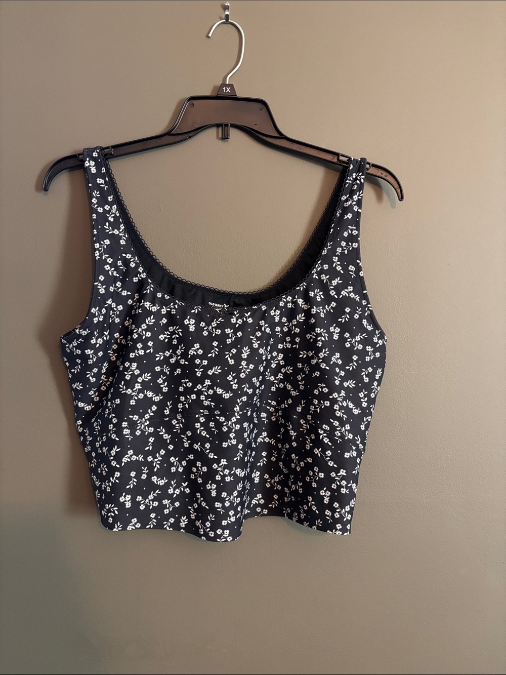 Black Floral Old Navy Bra